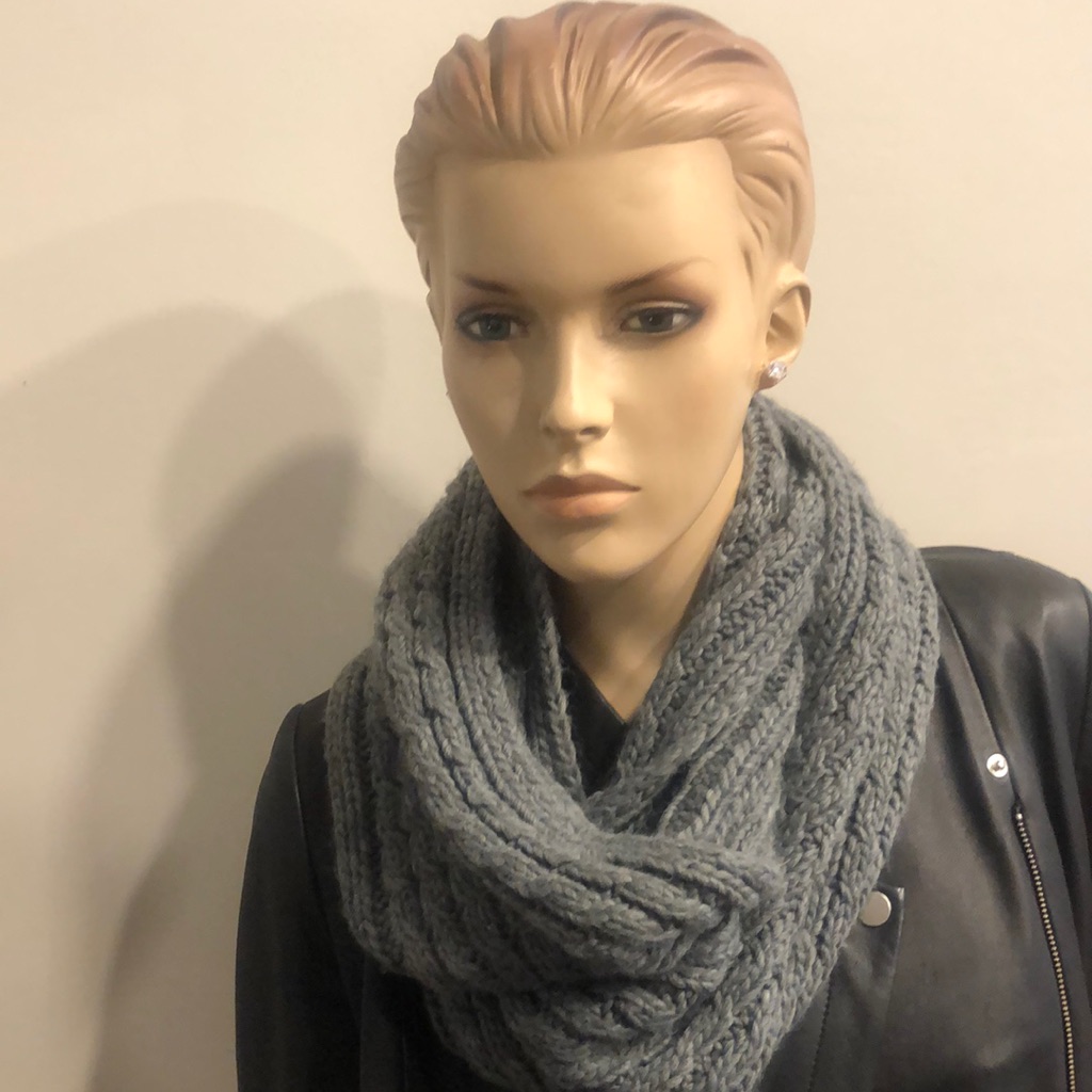 Infinity Cable Scarf